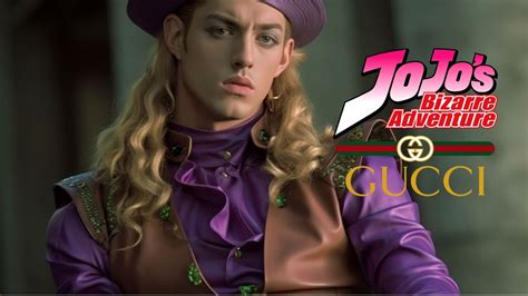 gucci jojos|jojo bizarre adventure gucci.